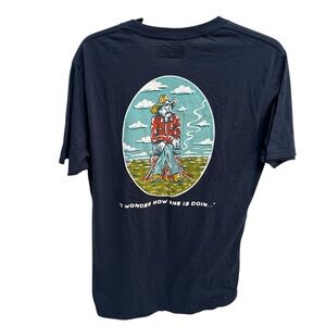 Seager Western Brand Co. Heritage T-Shirt Men's M “I Wonder How She Is Doin” NWT